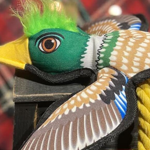 Extra Durable and Bright Duck Toy for Dogs. Mallard Design!  NWT - Picture 4 of 5